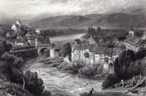 Lauffenberg, inciso da E.P. Brandard da Myles Birket Foster